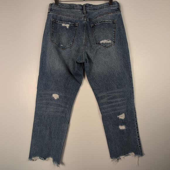 Kancan Women’s Ultra High Rise Straight Leg Jeans Light Wash Waist 32 - Picture 2 of 14